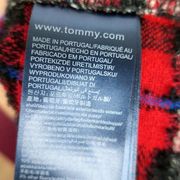 Tommy Hilfiger Collection Tartan Fringe Shirt 2017 Fall Runway $495 Women's 10 - Picture 7 of 9